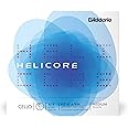 D'Addario H514 Helicore Cello Single C String, 4/4 Scale Medium Tension (1 Set)– Stranded Steel Core for Optimum Playability & Clear, Warm Tone, Versatile & Durable, Sealed Pouch Prevents Corrosion