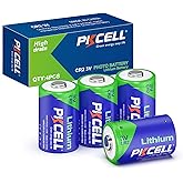 CR2 3V Lithium Battery, 3V Battery for Golf Range Finder Digital Cameras (4 PCS)