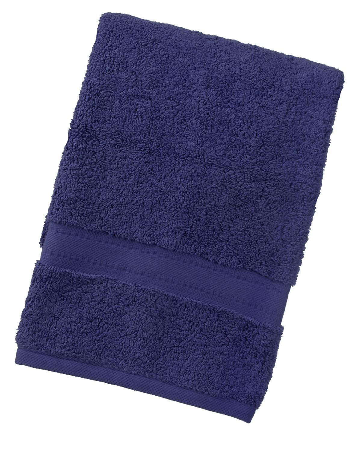 aztex Egyptian Range, 100% Cotton Towels - Bath Sheet, Navy