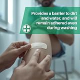 Value Aid Assorted Washproof Plasters 100 Pack Latex Free Hypoallergenic view 3