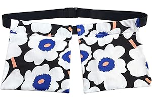 HEAL N HOPE Mastectomy Drain Belt Drainage Pouch Floral Print Holder Adjustable for JP Bulbs Breast Cancer Post Surgery Reconstruction Abdominal Tummy Tuck Recovery Surgical Pocket