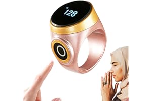 Counter Ring, Muslim Digital Ring, Electronic Hand pr Counter, Prayer time, Digital Display Hand pr Counting Ring, Automatic 