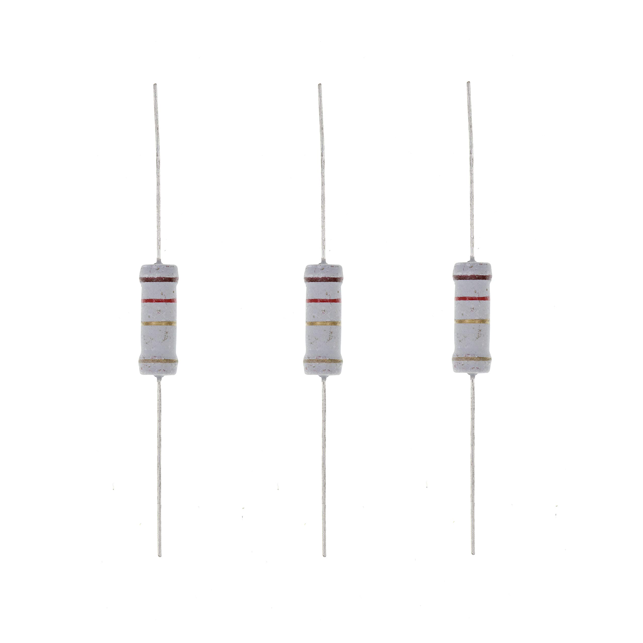 HUABAN 20PCS 3W 3 Watts 1R2 1.2 Ohm 5% Metal Oxide Film Resistor