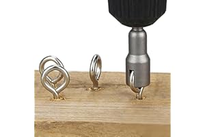 Hex Shank Drill Bit Extension, 1/4-Inch Socket Driver Adapter for Power Tools and Hand Tools