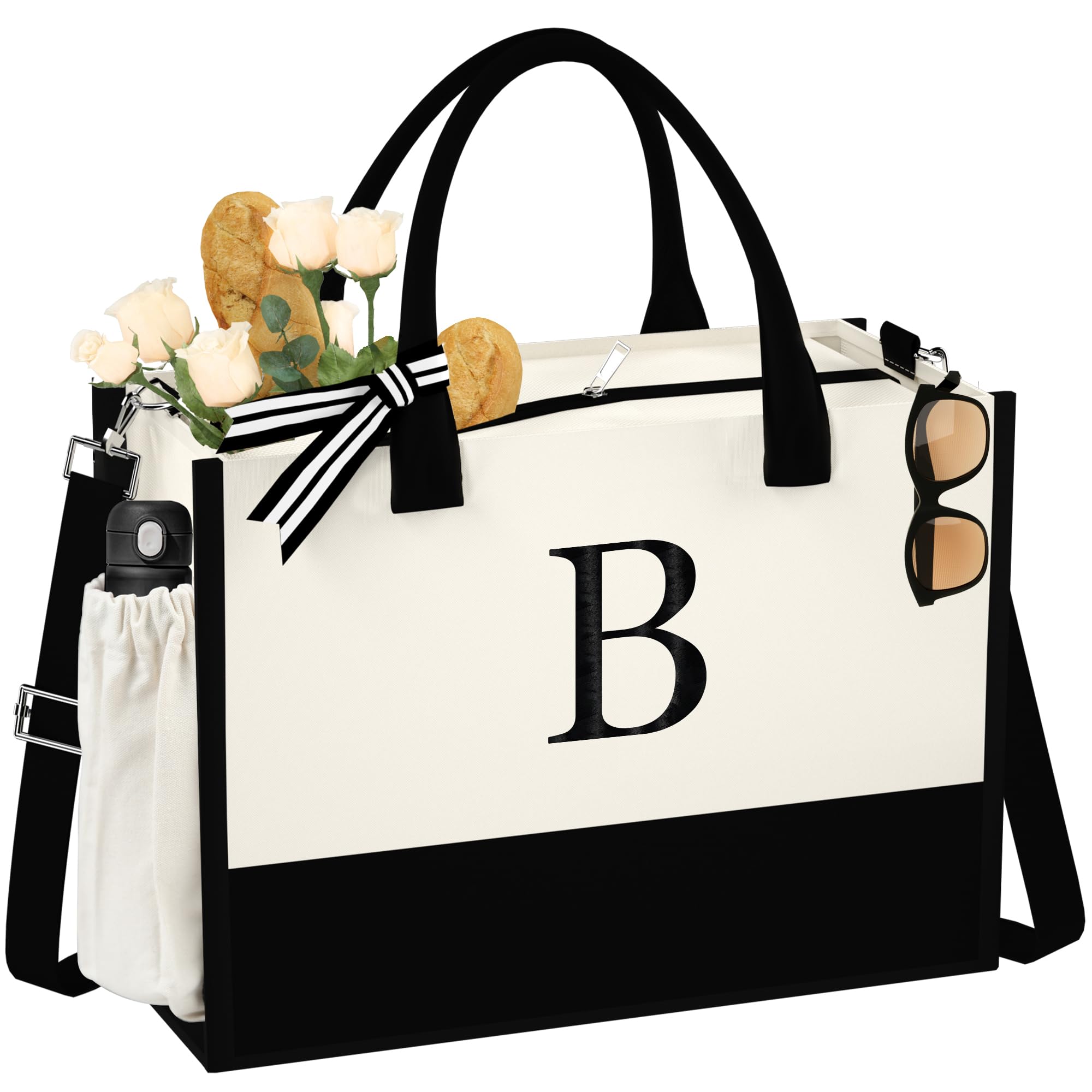 Canvas Beach Tote Bag 16oz Personalized Gifts for