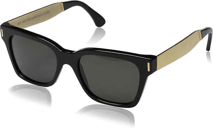 super black and gold sunglasses