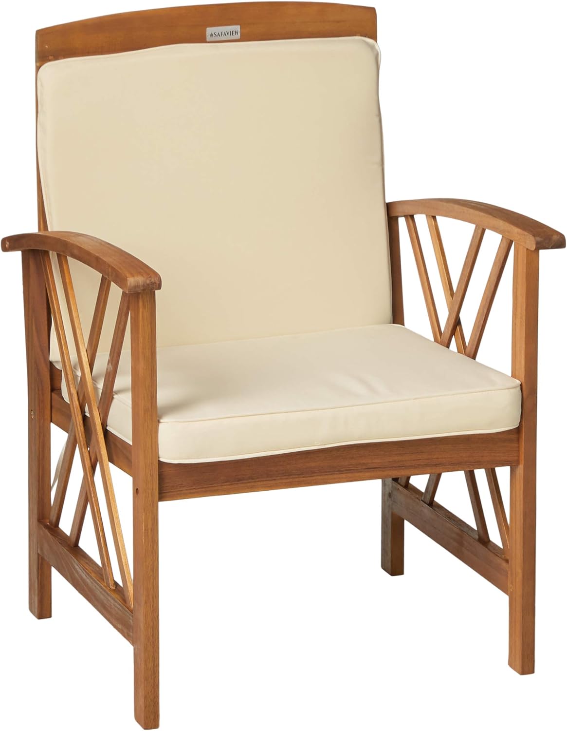 safavieh teak set on Patio Furniture Accessories Safavieh 4 Piece Outdoor Collection Fontana Patio Set Patio Furniture Sets