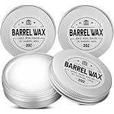 Lounsweer 3 Pcs Barrel Sealing Wax for Leaks in Wood Barrels 2 oz Wax Sealer for Oak Barrels Aging Barrel Waxes and 3 Pcs Stickers for Wine Bourbon Whiskey Aging