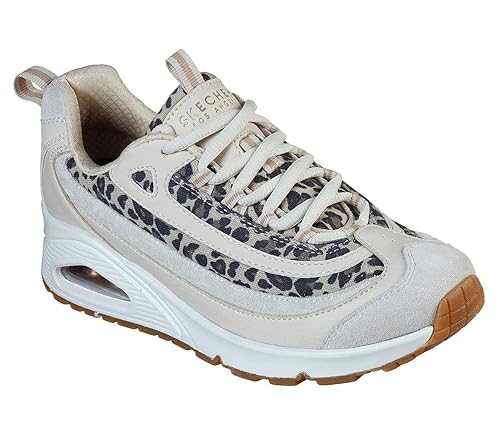 skechers leopard print trainers