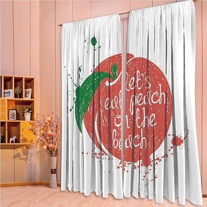 Amazon Com Zhicassiesophier Finel Kids Curtains For Living