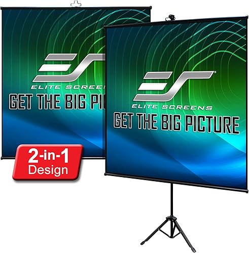 Elite Screens Tripod Lite Wall Series review