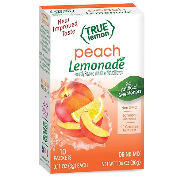 TRUE LEMON PEACH LEMONADE 10CT (PACK OF 1)...