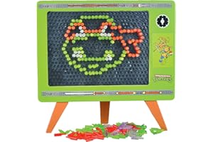 Well Played Teenage Mutant Ninja Turtles Light Board – Interactive Toy for Kids, TMNT-Themed Fun Activity for Constructive and Creative Play - Ages 6