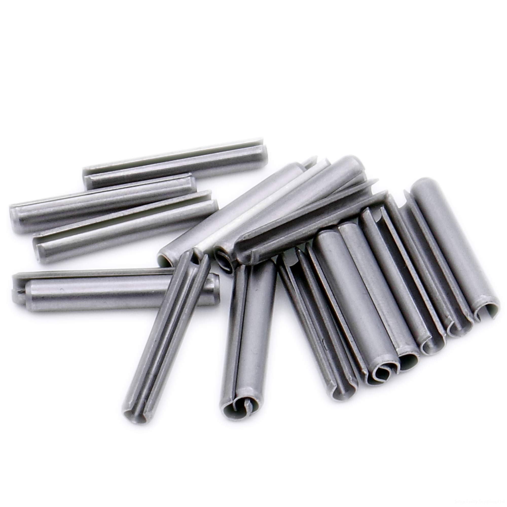 D3.5 (3.5mm x 20mm) Slotted Spring Pin (Heavy) - Stainless Steel (A1) (Pack of 20)