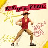One Piece Monkey D. Luffy 6" Action Figure with 6 Accessories view 5