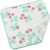 NOREN Japanese Cotton Towel Senshu (Osaka) Towel/Washcloth, Face Towel, Japanese Handkerchief/Made in Japan, 100% Cotton, Quick Drying, Absorbent, Ultra Soft, Thin, Traditional Japanese Pattern