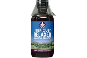 WishGarden Herbs Serious Relaxer & Muscle Tension - All-Natural Muscle Relaxation Herbal Supplement with Wild Lettuce & Wood Betony, Releases Muscle Tension, Relax Muscles & Muscle Discomforts, 4oz