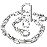 Ahiller Wallet Chains for Men Women, Heavy Duty Hip Hop Pants Jean Belt Key Chain with Double Lock Design