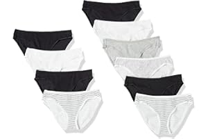 �鶹�� Essentials Womens Cotton Bikini Brief Underwear (Available in Plus Size)