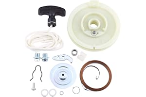 EVGATSAUTO Pull Starter Repair Kit, Replacement Pull Start Assembly for Polaris Sportsman 500 1996-2011 - Compatible with 3084822 3083463 ATV Starter