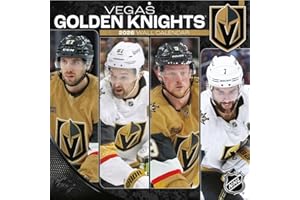 TURNER SPORTS Vegas Golden Knights 2026 12X12 Team Wall Calendar (26998012131)