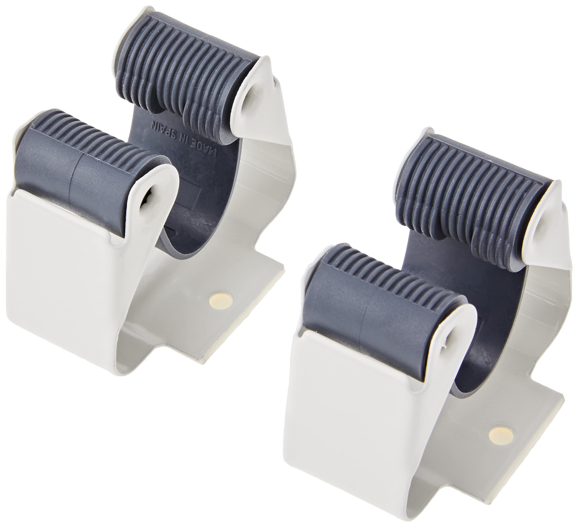 INOFIX Hanging Brooms, Metal, White, 5 cm