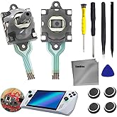 SunDiss 2 PCS for Asus ROG Ally Joystick Replacement Compatible with ROG Ally RC71L and GPD win 3 Windows 10, Handheld Laptop