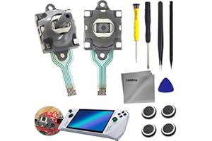 SunDiss 2 PCS for Asus ROG Ally Joystick Replacement Compatible with ROG Ally RC71L and GPD win 3 Windows 10, Handheld Laptop