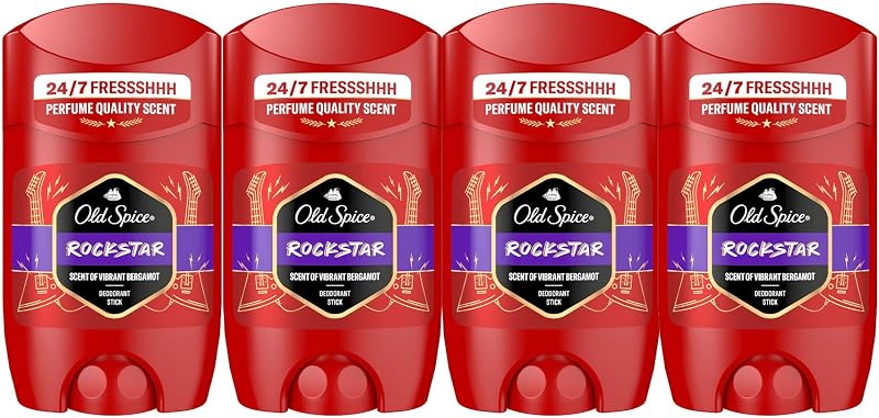 Old spice tomorrowland desodorante em bastão, edição especial para homens 50 ml x 4, 48h de frescor