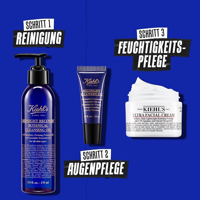 Midnight Recovery Eye, 15 ml, erholsame Augencreme, Augenbehandlung für strahlendes Aussehen und jünger aussehende Augen am Morgen