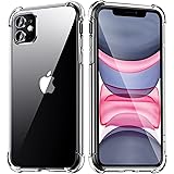 Migeec for iPhone 11 Clear Case Shockproof Anti-Scratch Phone Cases 6.1 inch