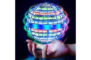 Flying Orb Ball Toys Soaring Hover Fidget Hand Controlled Mini Drone Cosmic Globe Spinning Kids Adults Outdoor Fly Toy Birthd