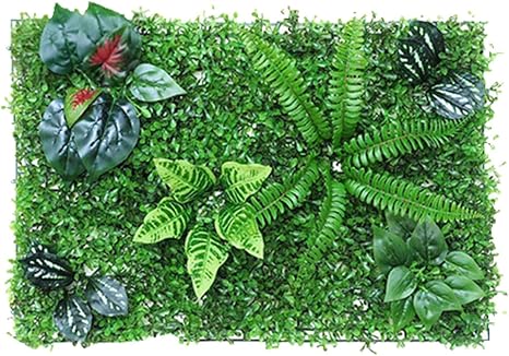 Amazon 人工緑植物背景壁 人工フェンスつる葉装飾 40 60cm人工植物 フェンスボード 屋外ガーデンuv保護プライバシーフェンススクリーン 人工観葉植物 オンライン通販