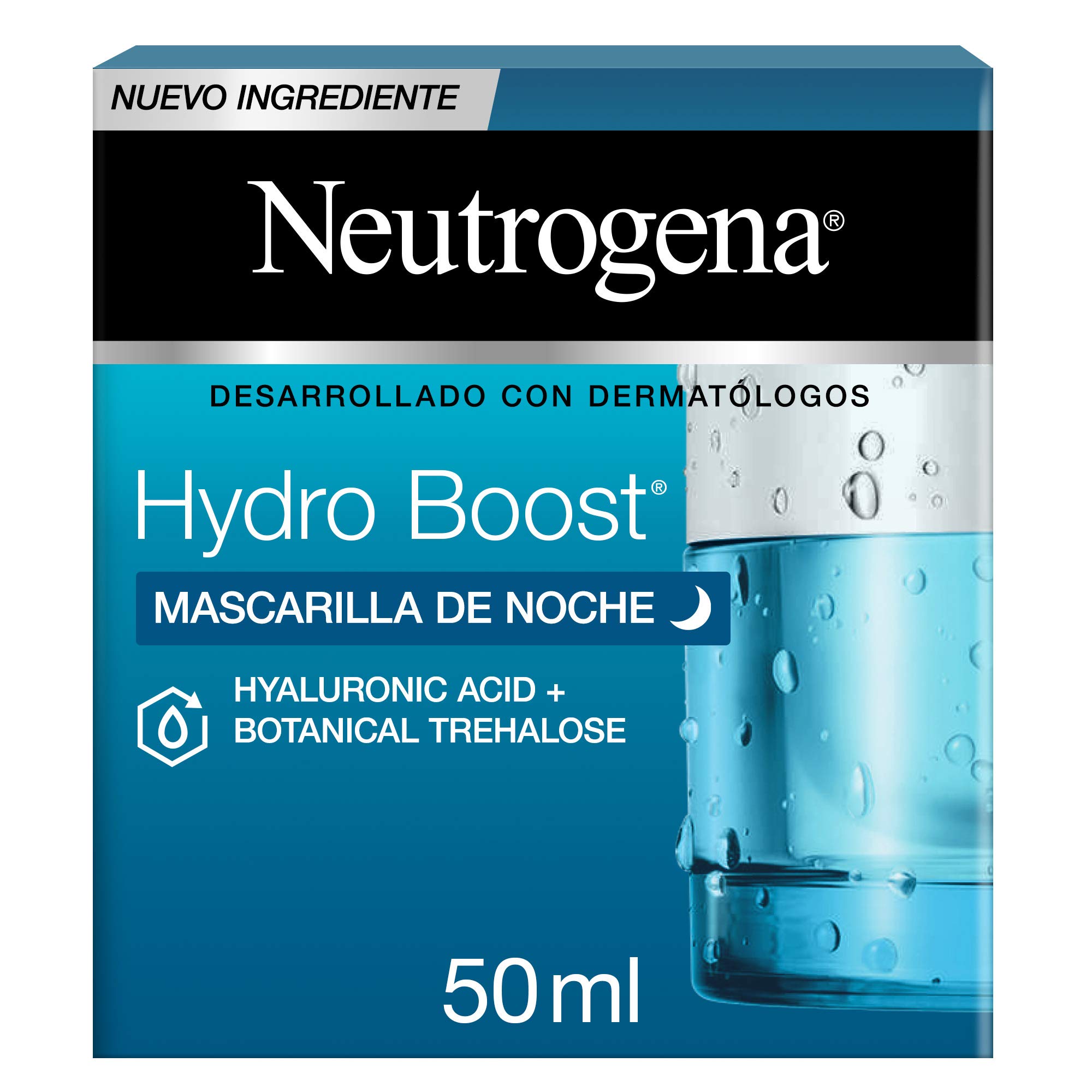 Neutrogena Hydro Boost Mascarilla de Noche Hidratante 50ml