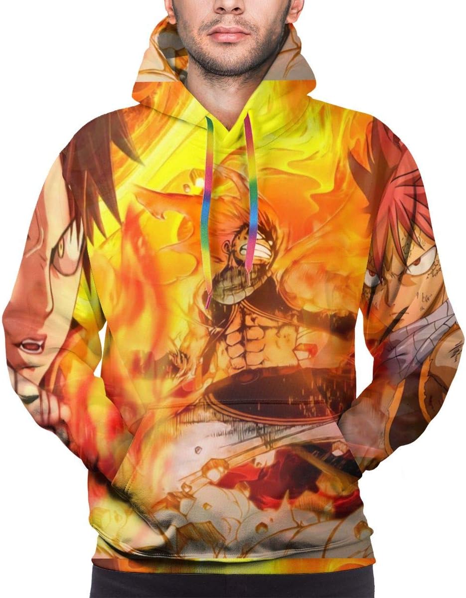 TeriDDeas Fairy Tail Anime 3D Print Mans Fashion Hoodies & Sweatshirts