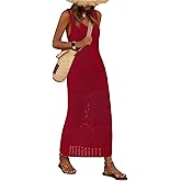 BTFBM Crochet Swimsuit Coverup for Women Summer Outfits Spring 2026 Swimwear Bathing Suit Cover Up Beach Vacation Clothes