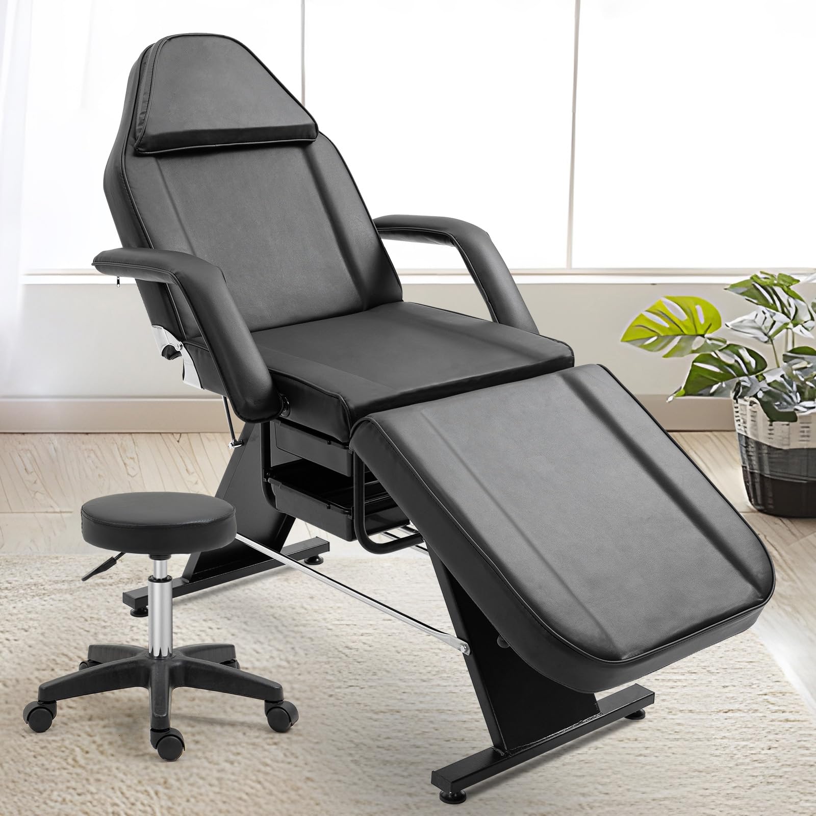 Beauty Parlour Eyebrow Chair Tatub Tattoo Chair For Clients