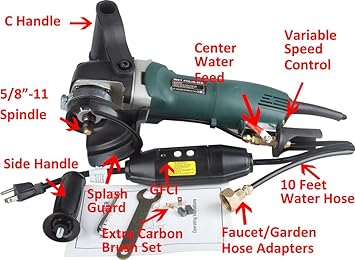 DAMO Diamond Tools DWP12575FLP150SET5RBH Polishers & Buffers product image 2