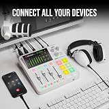 RØDE RØDECaster Duo Compact All-in-One Studio for Podcasting White view 5