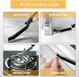 SUOXU Crevice Cleaning Brush 6Pcs Deep Cleaner for Grooves Tile Sink Kitchen view 3