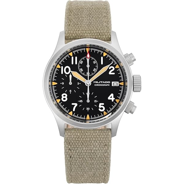 Amazon.com: TACTICAL FROG Militado D12 Military Mens Watch VD78