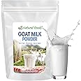Z Natural Foods Goat Milk Powder - Pure Netherlands Full Cream Milk, Powdered Goat Milk, Highly Nutritious, Easy Digestion - Whole Goats Milk for Adults for Smoothies, Cooking, Baking, 5 lbs
