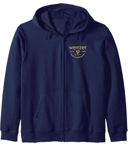 Amazon.com: Weezer - Classic Logo Pullover Hoodie Pullover Hoodie