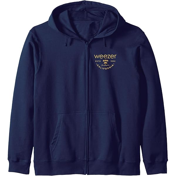 Amazon.com: Weezer - Winter Zip Hoodie : Clothing, Shoes & Jewelry