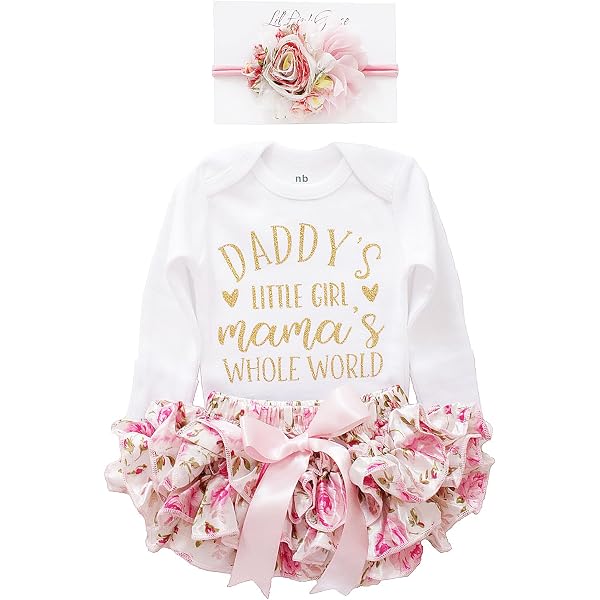 Petitebella My 1st pour la fête Blanc Body Rose Paillettes Tutu Nb-18 m