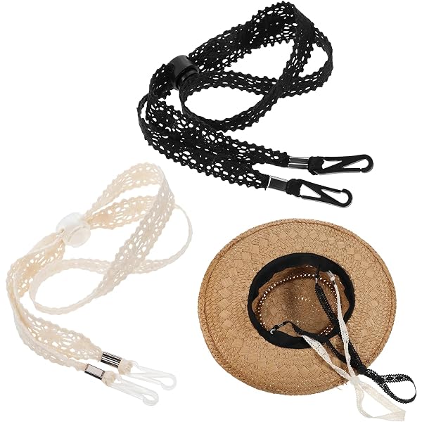 Amazon.com: Wavwavw 3 Pieces 3/6 Pieces Leather Hat Chin  display picture 1