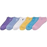 POLO RALPH LAUREN Women's Performance Cotton Low Cut Socks (6-Pack)