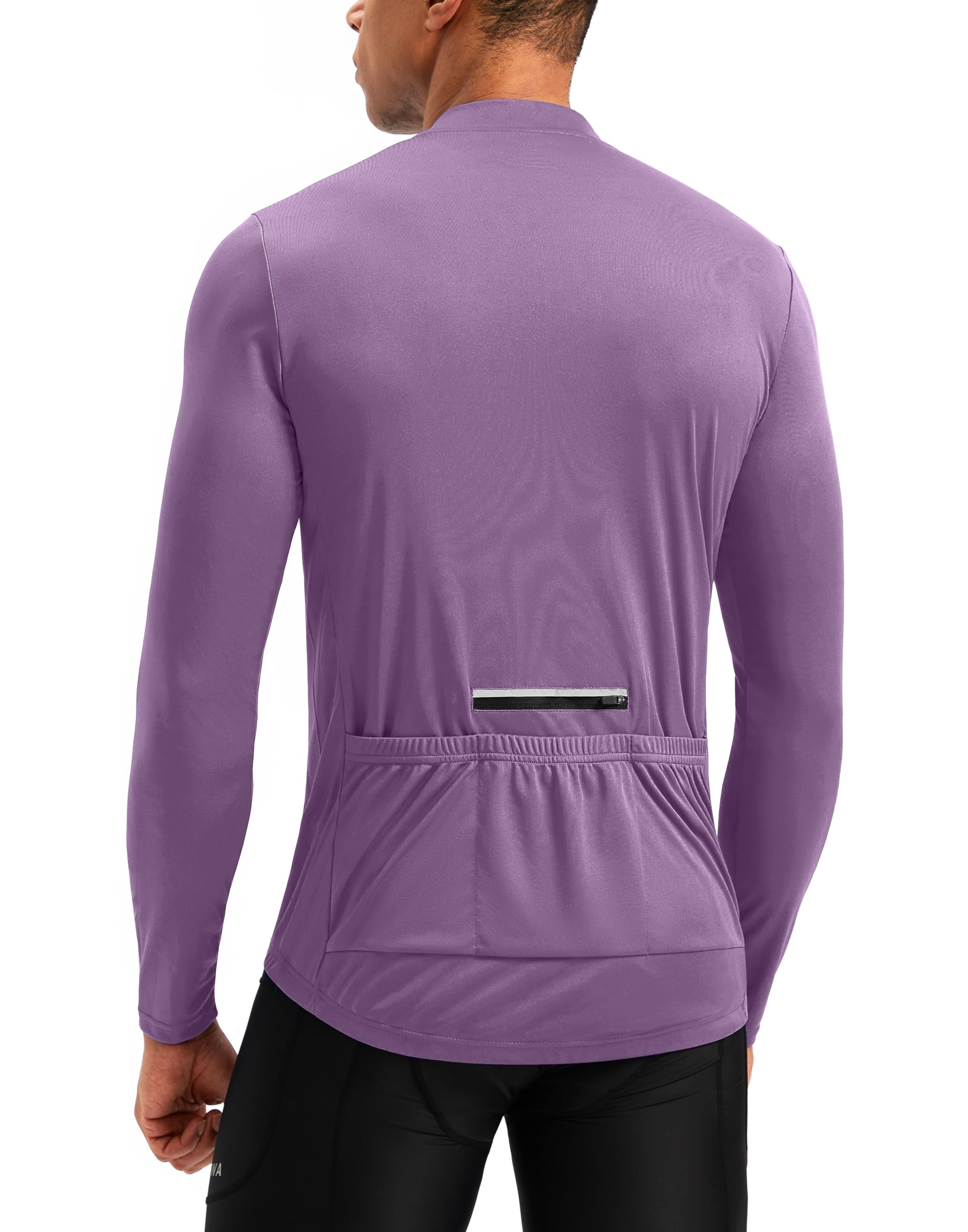 Men's Cycling Jersey Moisture Wicking Long Sleeve