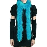 iHUFeather Marabou Feather Boa Natural Turkey Feathers 2 Yard 22g for DIY Crafts Wedding Party Costume Christmas Decoration