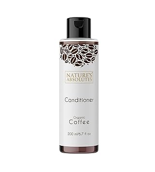 Nature's Absolutes Organic Conditioner For Hair, SLS & Paraben Free (Organic Coffee Conditioner for hair, Standard - 200 ml)